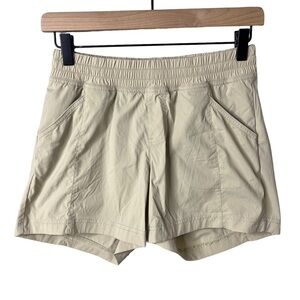 The North Face FlashDry Outdoor Shorts Tan Size 2 Elastic Waistband